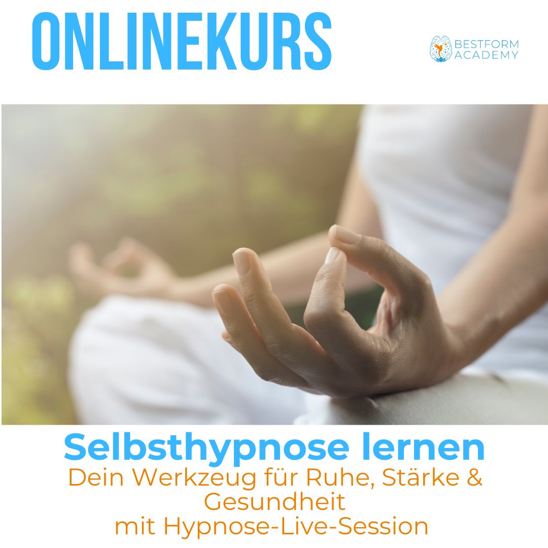 Onlinekurs: Selbsthypnose lernen gegen Stress, Reizdarm, Schmerzen, Vagusnervhypnose, Entspannung